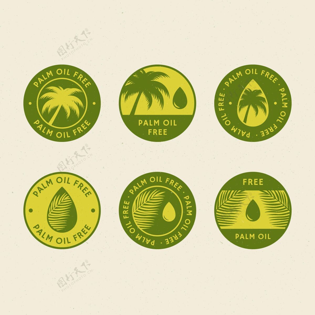 收集棕榈油招牌收藏健康棕榈森林