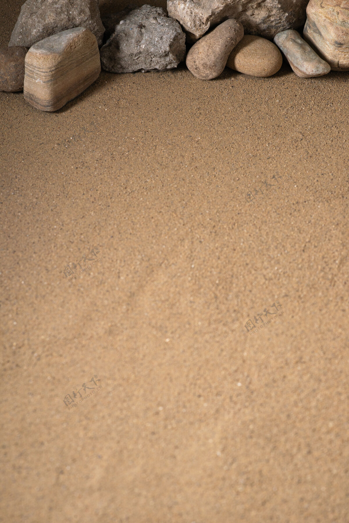 Fi不同的石头上的沙子死亡科幻质地泥土沙子