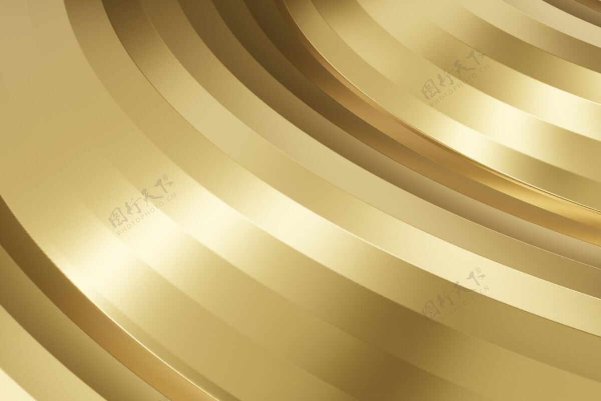 金属创意抽象金色质感材料闪亮金色充满活力