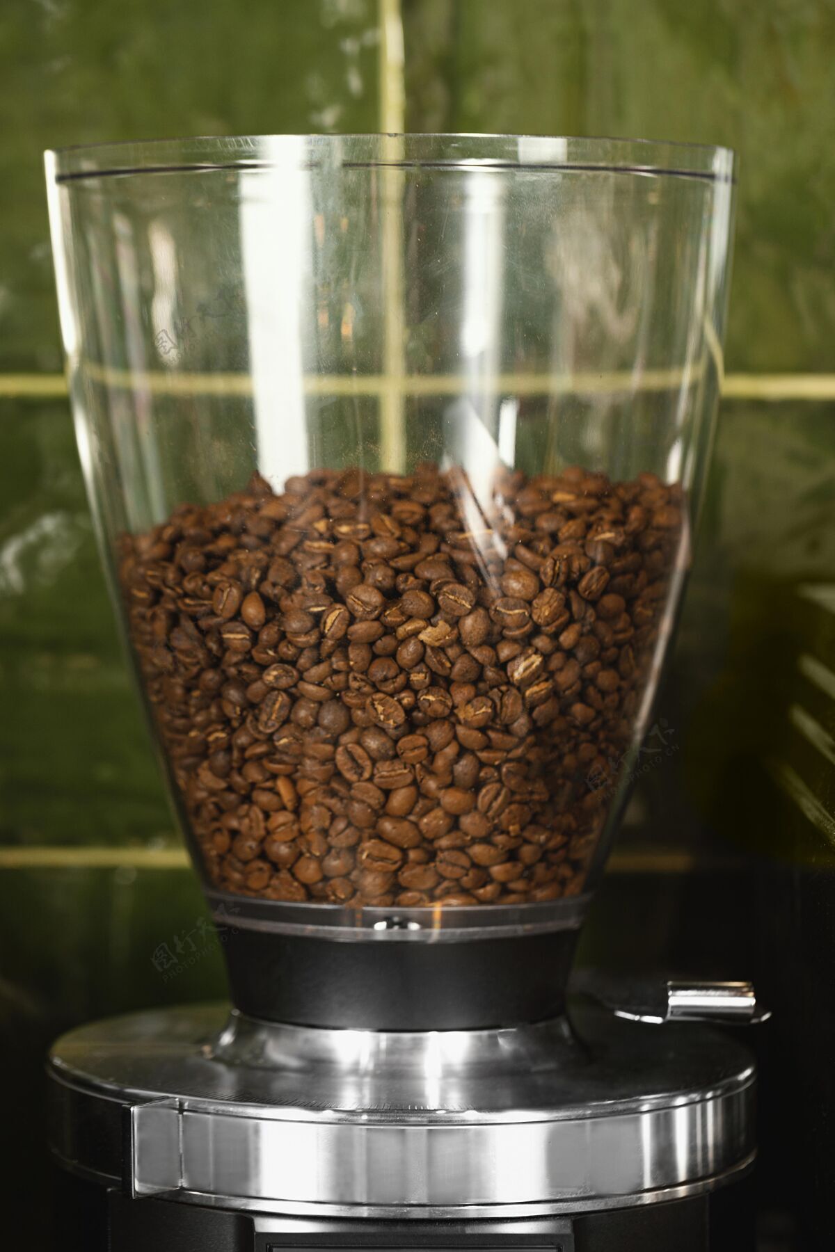 职业装咖啡豆的玻璃容器就业职业工作