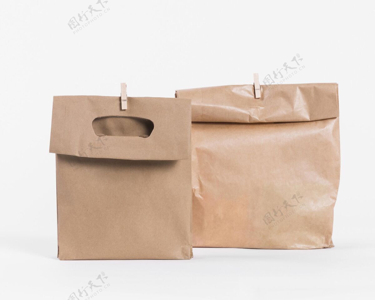 纸张纸袋概念模型购物袋袋子模型