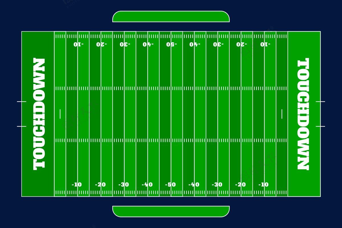 平面设计平面设计美式足球场设计足球比赛