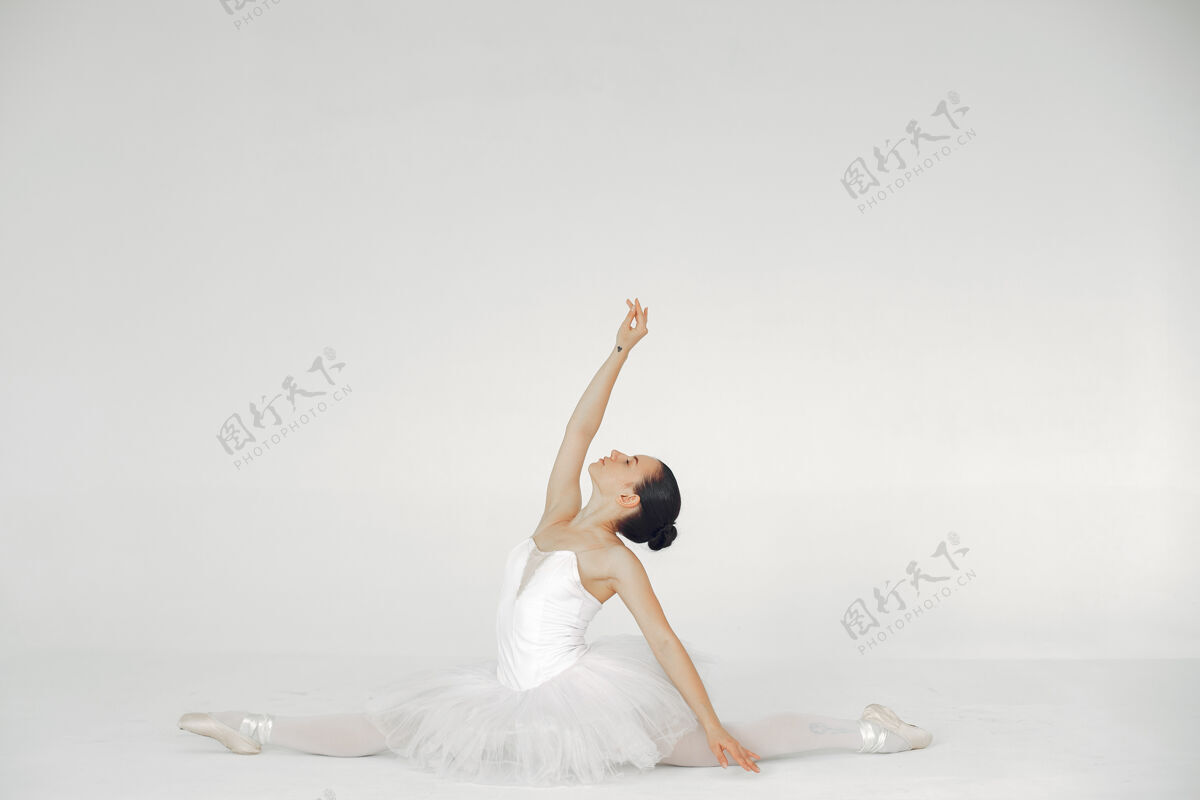 鞋漂亮的芭蕾舞演员尖角的芭蕾舞演员传统运动活跃