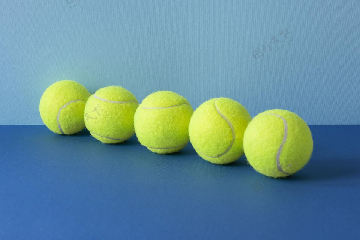静物网球的正视图娱乐运动游戏